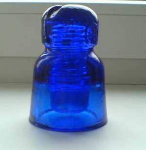C3H vintage glass insulator